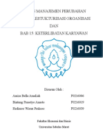 Restrukturisasi Organisasi & Keterlibatan Karyawan