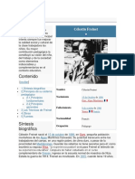 Célestin Freinet BIOGRAFIA