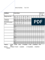 data collection form for portfolio