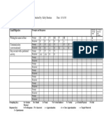 Data Collection Form For Portfolio