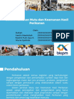 Sistem Jaminan Mutu Perikanan - Rofiah DKK - Kelas F