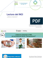 Interpretar el INCI de productos dermofarmacéuticos