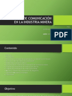 Sistemas de Comunicación en La Industria Minera Parte 1