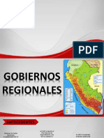 Gobiernos Regionales