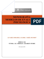 Modelos de evaluación psicológica