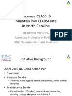 PQCNC New Initiative Proposal CLABSI