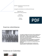 Aspeectos Claves de La Guerra Colombiana