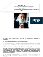 Citas de Paolo Freire