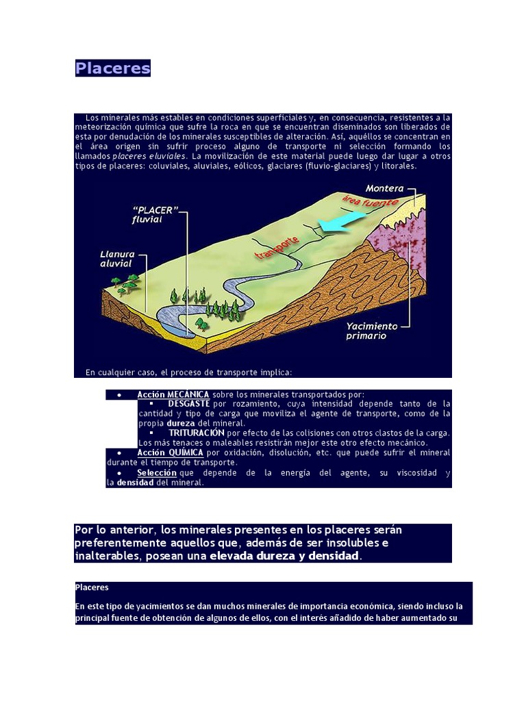 Geología De Oro Aluvial Como Buscar Oro En Rios, 43% OFF