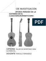 la guitarra clasica y sus representantes