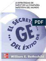 El Secreto Del Exito de GE - William E. Rothschild