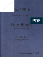 Focke Wulf FW 190 A Handbuch