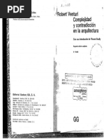 Complejidad y Contradiccion en La Arquitectura