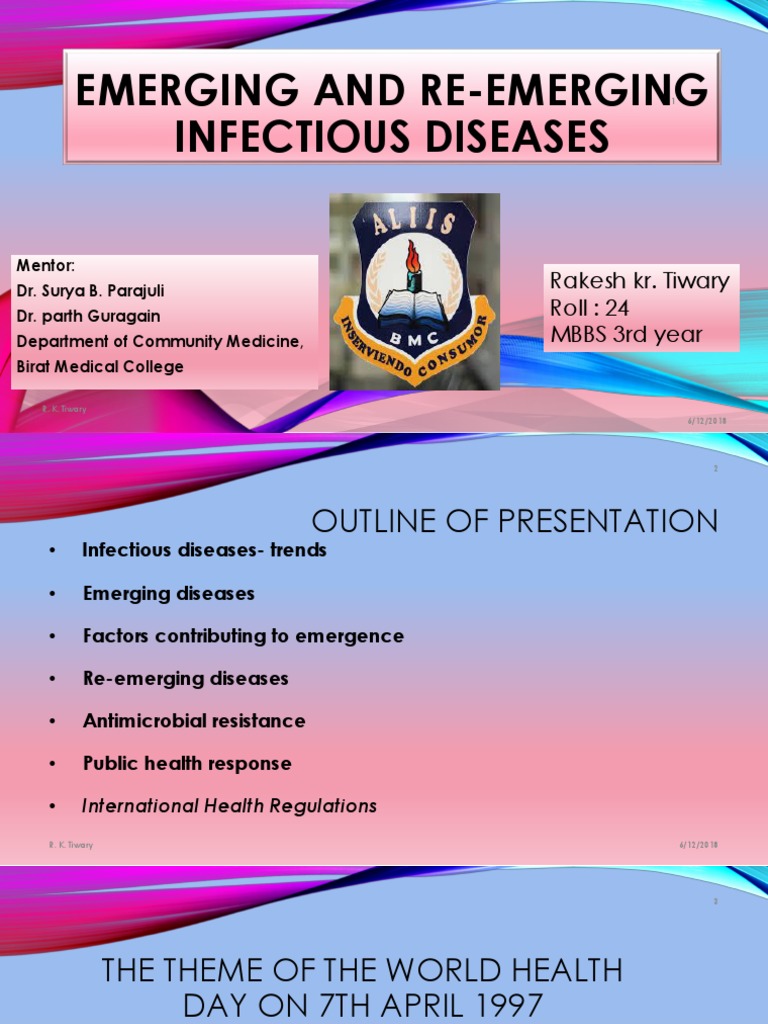 Emerging and Reemerginginfectious Diseases PDF | PDF | Antimicrobial ...