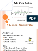 SPC & MSA Using Minitab - Xbar & R Charts