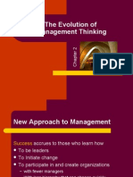 The Evolution Of  management