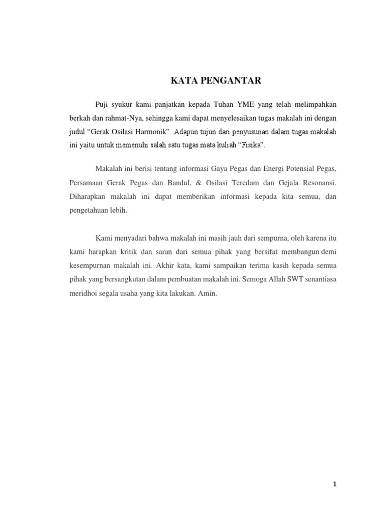 Makalah Fisika Dasar