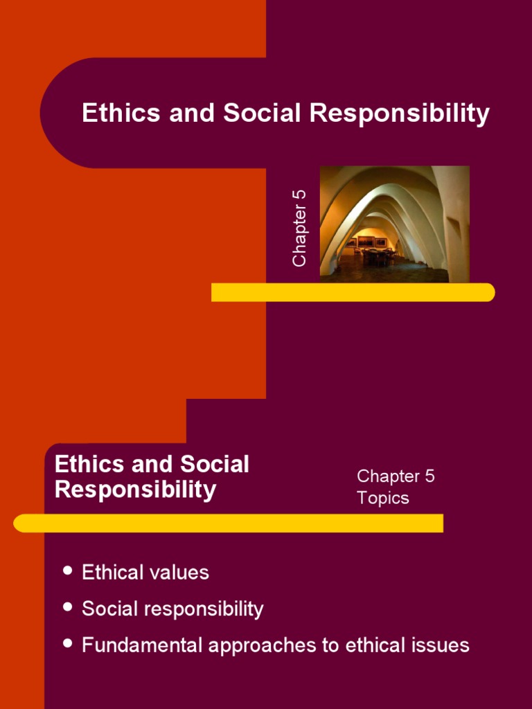 Business Ethics and Corporate Social Responsibility | PDF | Rights ...