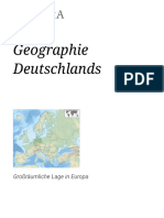 Deutschland Geographie