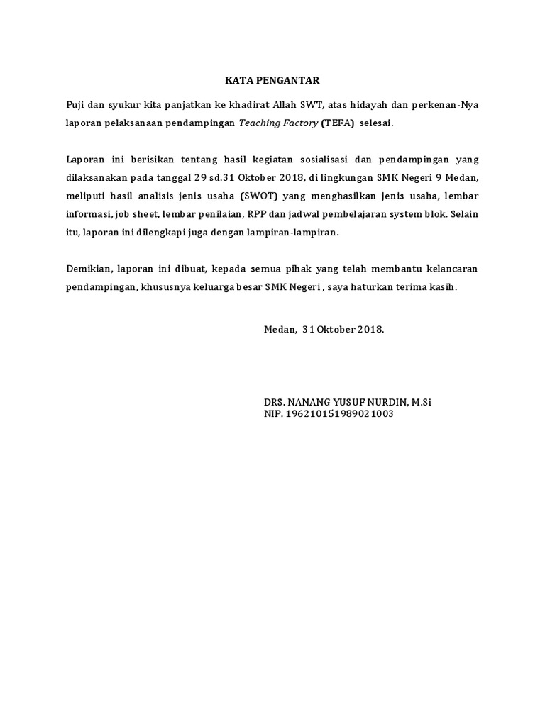 2 Laporan Tefa Smkn 9 Medan