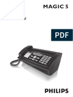 Philips Magic 5 Fax User Manual