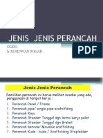 Jenis-Jenis Perancah