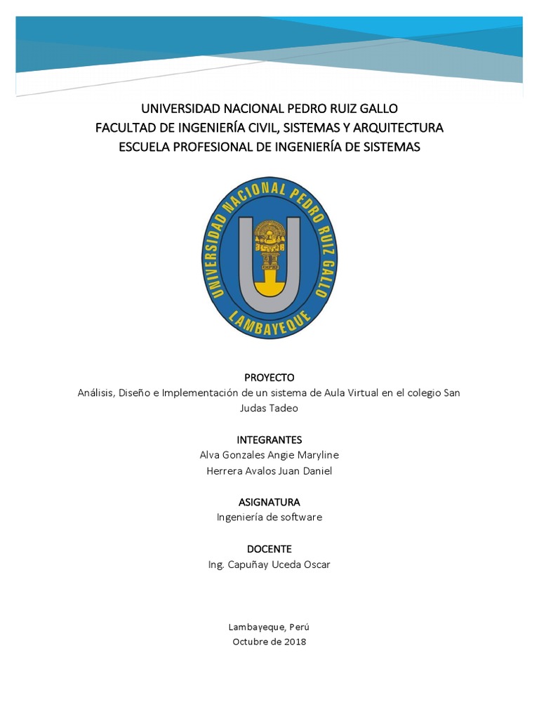Proyecto Aula Virtual Colegio | PDF | Plataforma cruzada | Salón de clases