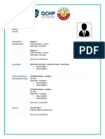 CV Template