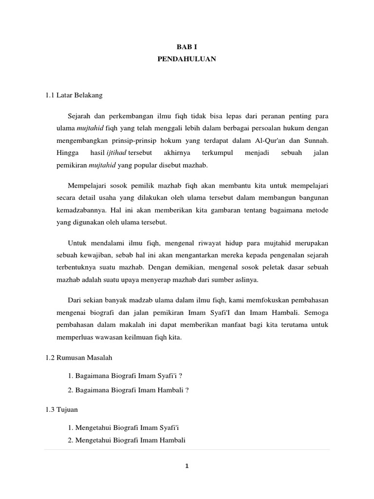 Mazhab Pdf