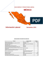 perfil del empleo en mexico 2018