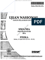 Un 2013 Fisika PDF