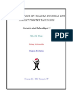 Solusi Olimpiade Matematika Tahun 2002