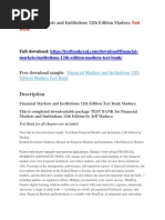 Download Financial Markets and Institutions 12th Edition Madura Test Bank by rypizaw SN393501606 doc pdf