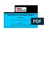 Principles of Corporate Finance: 6th Edition