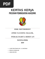 Kertas Kerja Program Peningkatan Akademik Panitia FIZIK 2019