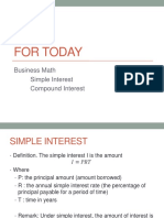 Business Math Notes PDF