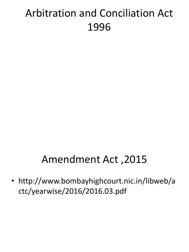 Uganda Arbitration and Conciliation Act | PDF | Arbitral Tribunal ...