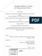 Mit Device Simulation Weblab: An Online Simulator For Microelectronic Devices