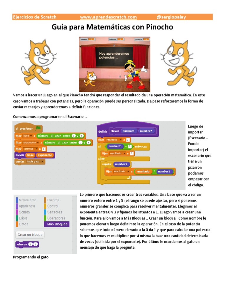 Scratch Descargar Gratis Pdf Scratch Lenguaje De Programación
