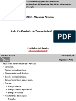 EER0013 - Aula 2 - Revisão de Termodinâmica (Parte 2)