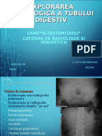 Explorarea Radiologica a Tubului Digestiv (1)
