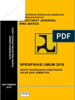 Spesifikasi Umum 2018 - Cover PDF