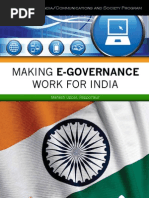 Download Making E-Governance Work for India by Communications and Society Program SN39352139 doc pdf