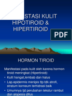 2.manifestasi Kulit Hipotiroid & Hipertiroid