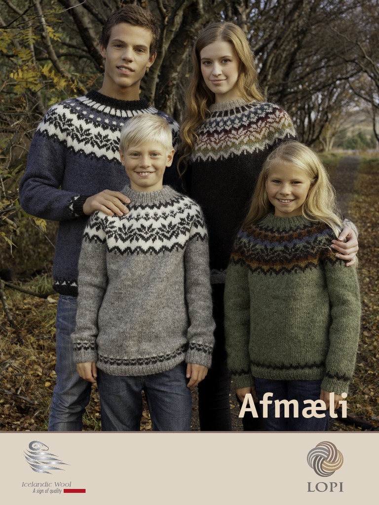 Icelandic Sweater Knitting Pattern | Download Free PDF | Gauge ...