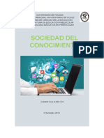 Sociedad Del Conocimiento - Cruzcelideth