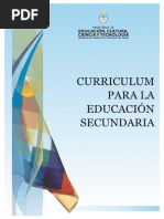 Curriculum Nivel Secundaria