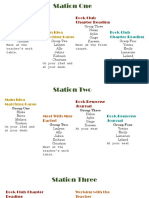 Reading Stations Groups Layout