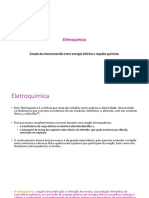 Estudo da interconversão entre energia elétrica e reações químicas