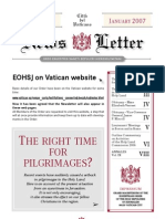News Letter: HE Right Time FOR Pilgrimages